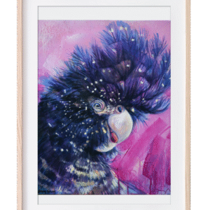 Cheeky One Cockatoo 40x50cm