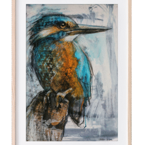 King the Kingfisher - Julianne Gosper Art