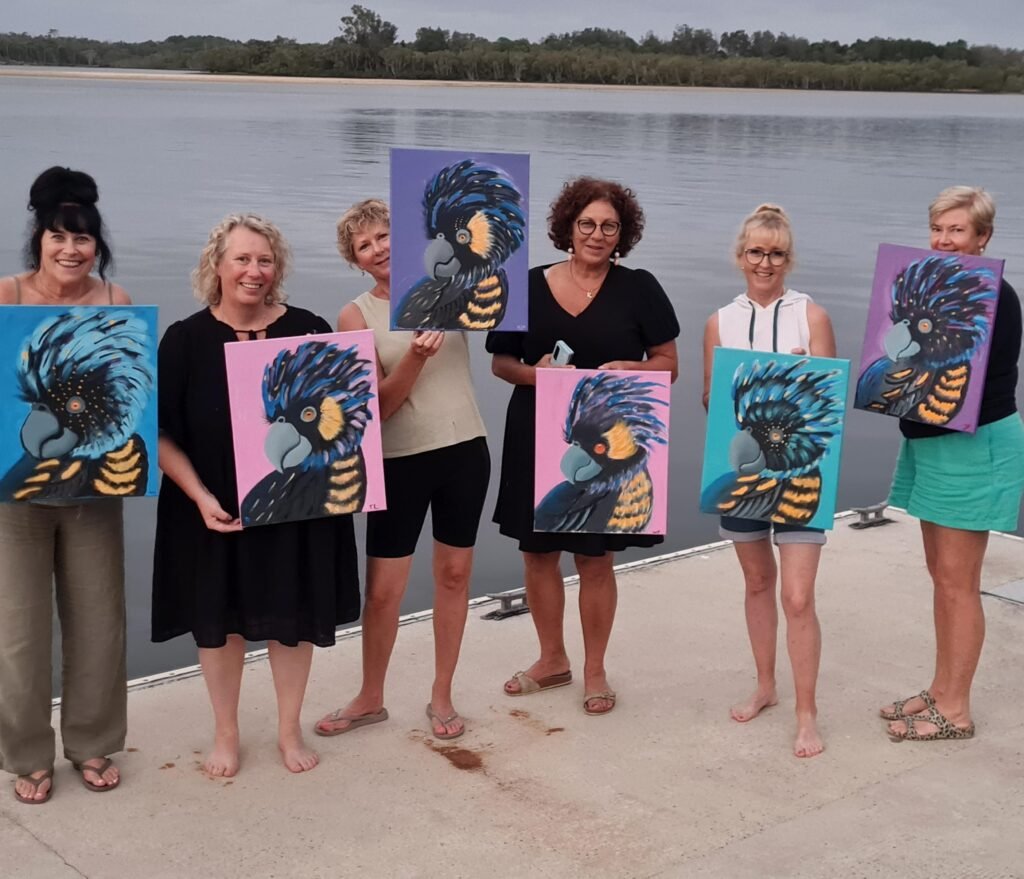 Julianne Gosper Art - Paint and Sip classes